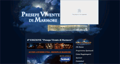 Desktop Screenshot of presepedimarmore.it